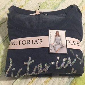 VS slouchy crew & jogger set.